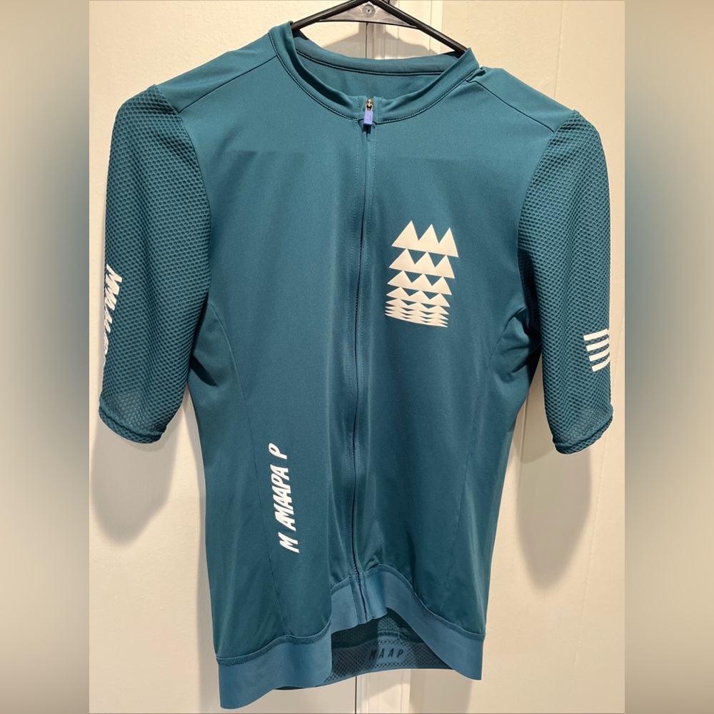 MAAP Shift Pro Base Jersey Men Large Spruce Green Pas Normal Rapha